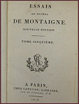 Essais de Michel Montaigne, т.5