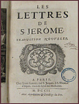 Письма Блаженного Иеронима. Letters de Saint Gerome