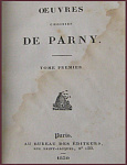 Oeuvres de Parny, в 4 томах