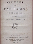 Oeuvres de Jean Racine. Сочинения Жана Расина, т.2