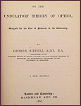On the undulatory theory of optics [с автографом Капицы С.П.]