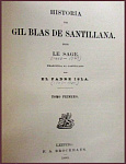 История Жиль Блаза. Historia de Gil Blas de Santillana