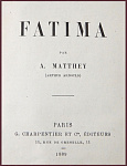 Le tresor des gomélés, ч.2 - "Fatima"