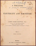 Трактат об электричестве и магнетизме. A treatise on electricity and magnetism [с автографом Капицы С.П.]