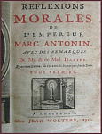 Reflexions Morales de l'empereur Marc Antonin