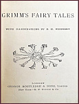 Сказки братьев Гримм, иллюстрированные Эдвардом Венертом. Grimm’s Fairy Tales with illustrations by E.H. Wehnert