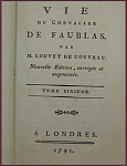 Vie du Cevalier de Faublas, т.6