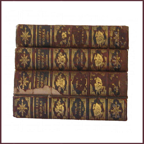 Полное собрание сочинений Фридриха Шиллера в 4 томах